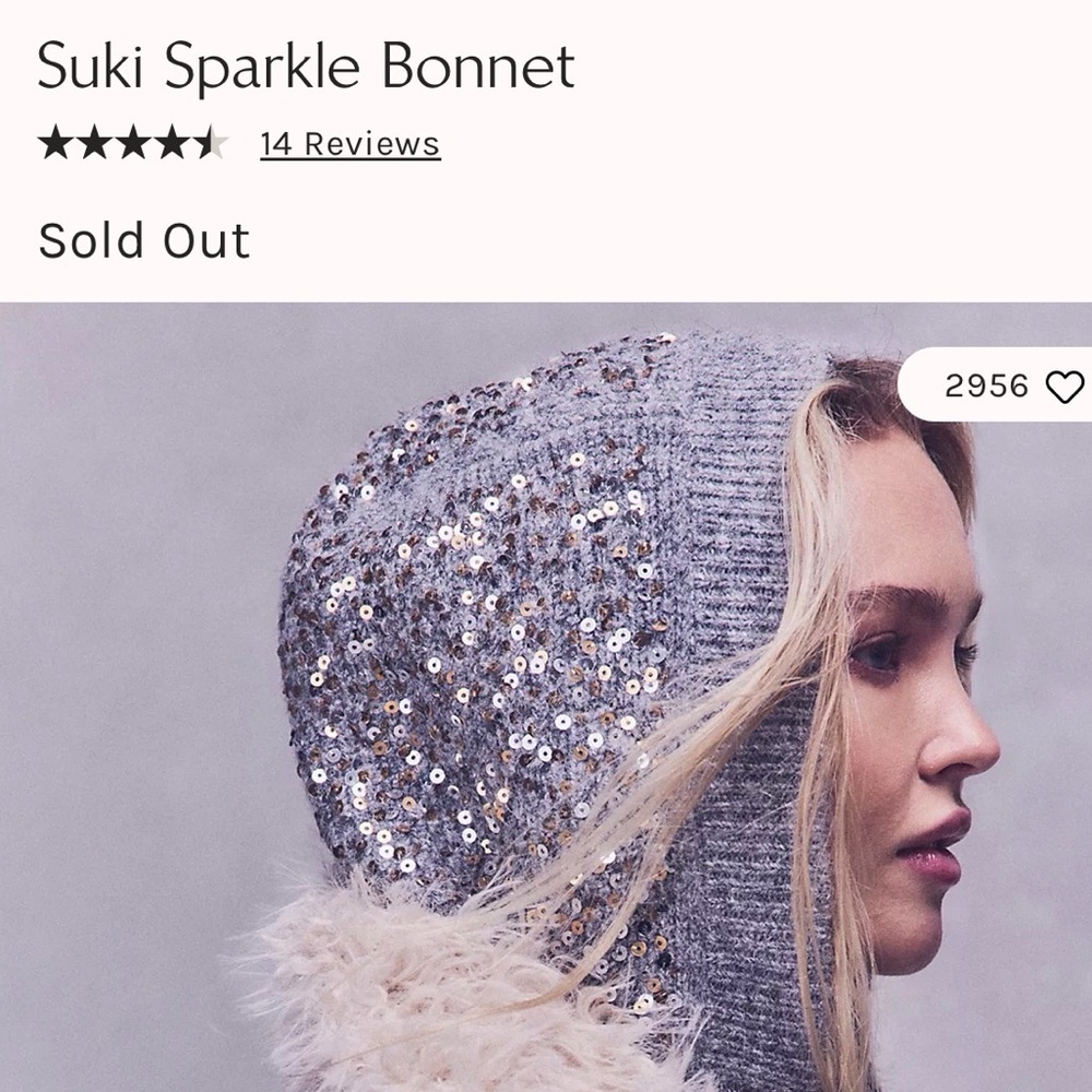 Free People Suki Sparkle Bonnet - Picture 2 of 10